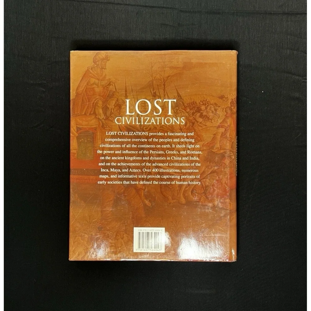 Lost Civilizations : Mysterious Cultures and Peoples Hardcover; Markus Hattstein